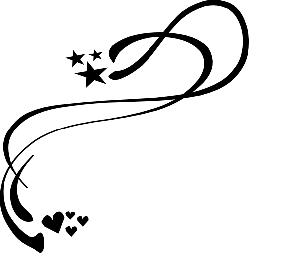 Scroll Cross Clipart Free Stock Techflourish Collections - Clipart Design (600x518), Png Download