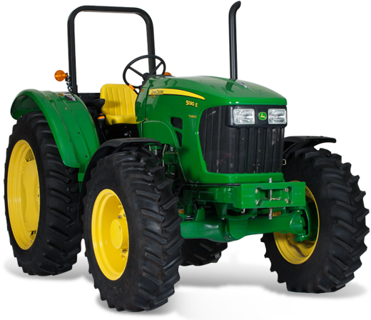 The John Deere 5076e Tractor - Tractor John Deere 5090 (642x462), Png Download