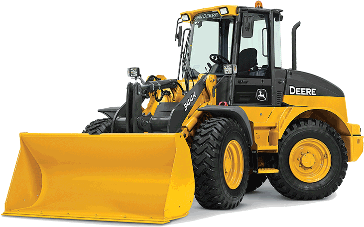 344kwheel Loader - John Deere 344 Loader (1366x768), Png Download