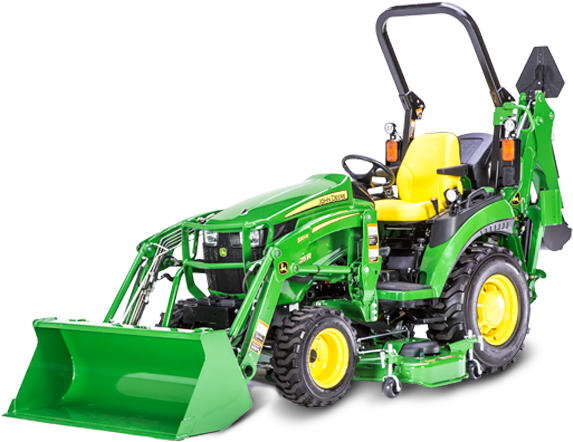 2025r Compact Utility Tractor - 2018 John Deere 2025r (642x462), Png Download