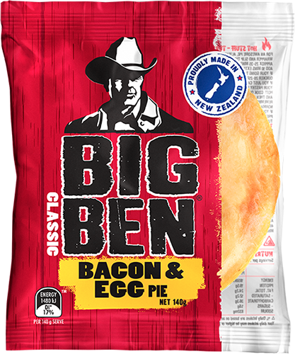 Bacon & Egg Classic Pies - Big Ben Xxl Pie (417x500), Png Download