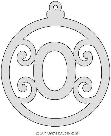 Beginner Scroll Saw Patterns - Circle (368x450), Png Download