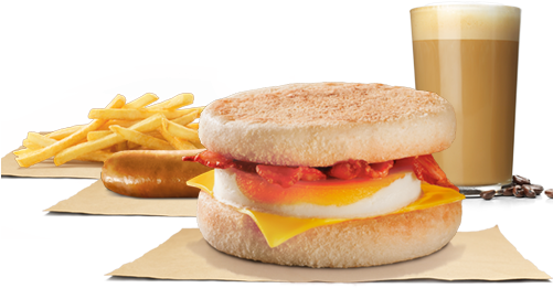 Bacon, Egg And Cheese Sandwich (500x400), Png Download