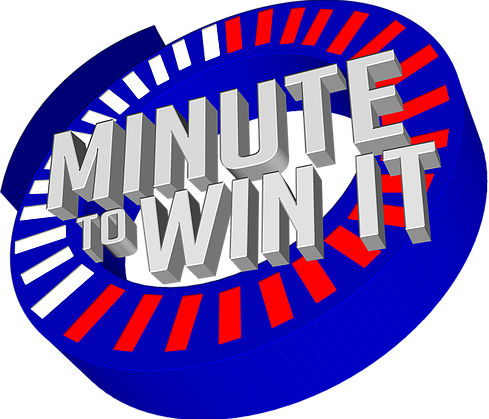 Musical Minute To Win It Minute To Win It, Music Games, - Minute To Win It Logo High Resolution (489x419), Png Download