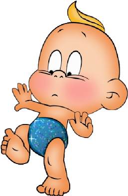 Funny Baby Clipart (400x400), Png Download