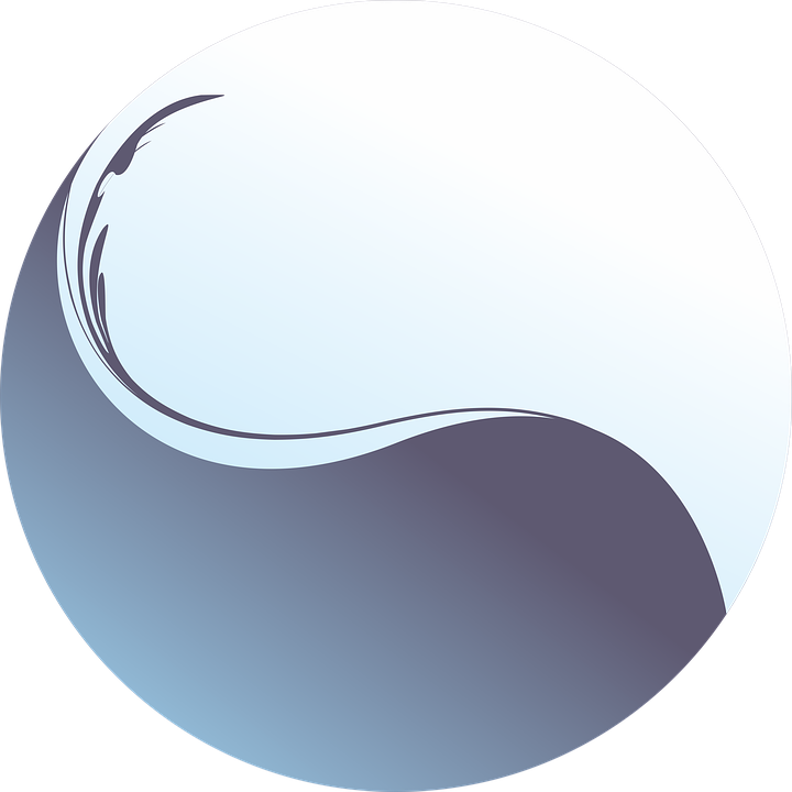 Yin Und Yang, Natürlich, Ruhe, Beruhigend, Wasser - Yin Yang Natural (720x720), Png Download