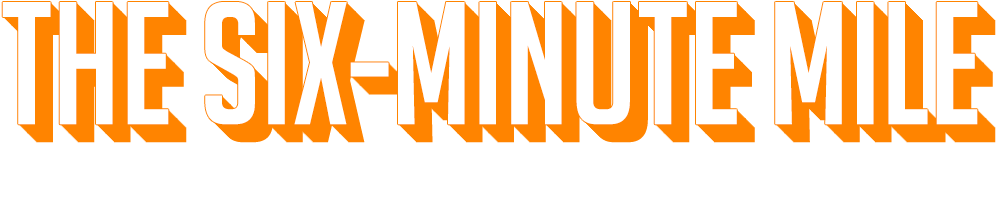August 10 Six Minute Mile - Marathon (1013x227), Png Download