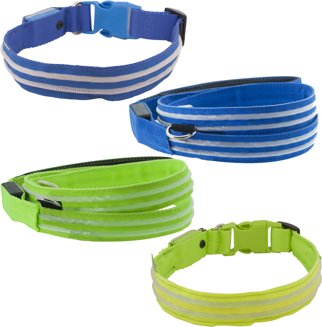 Bargain Sale Shop The Led Lite Up Leash & Collar (1104x1104), Png Download