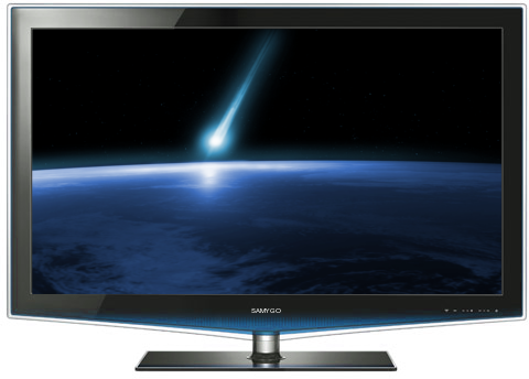 Samsung Hd Tv - Samsung Television (480x344), Png Download