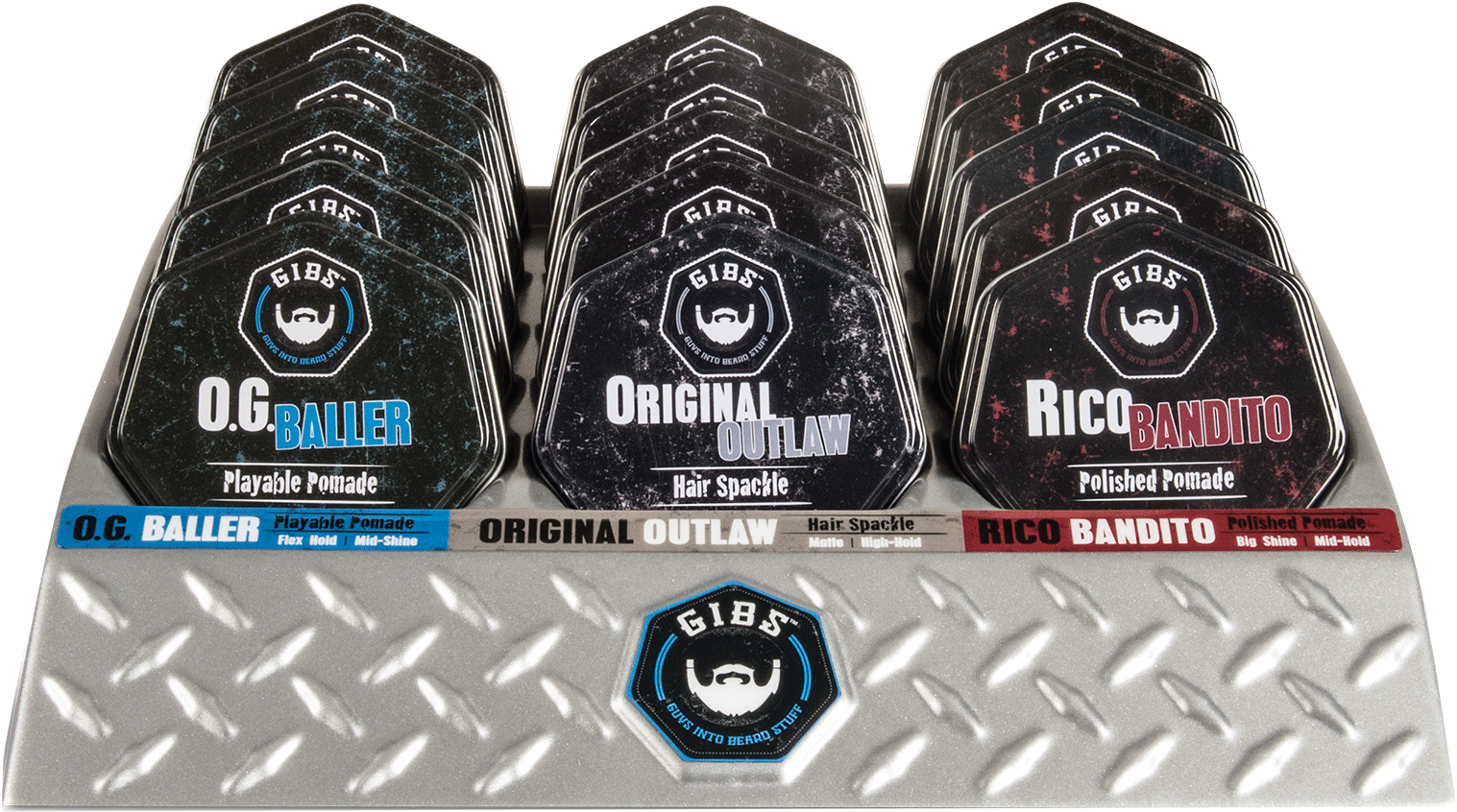 Pomade Diamond Plate Intro - Original Outlaw Hair Spackle (1600x1600), Png Download