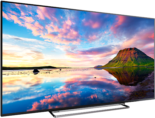 55" Toshiba Ultra Hd Tv Perspective - 27" Lg 27ud59-w Led Monitor (640x640), Png Download