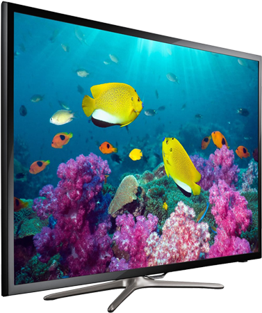 As You'd Expect From The Samsung You Get A Bright, - Samsung F5500 Led 32 Inch Price In Pakistan (600x455), Png Download