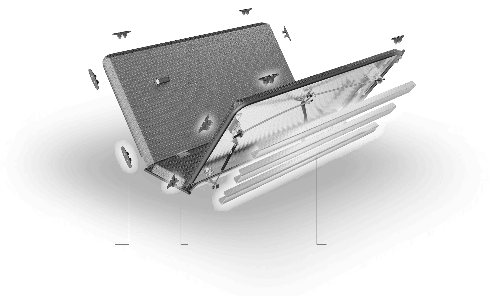 Us Patent 6,883,855 Black Diamond Plate Bed Covers - Diamond Plate (1920x1157), Png Download