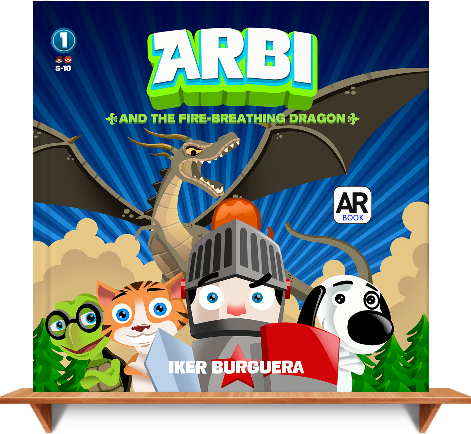 Arbi And The Fire Breathing Dragon (1556x1417), Png Download