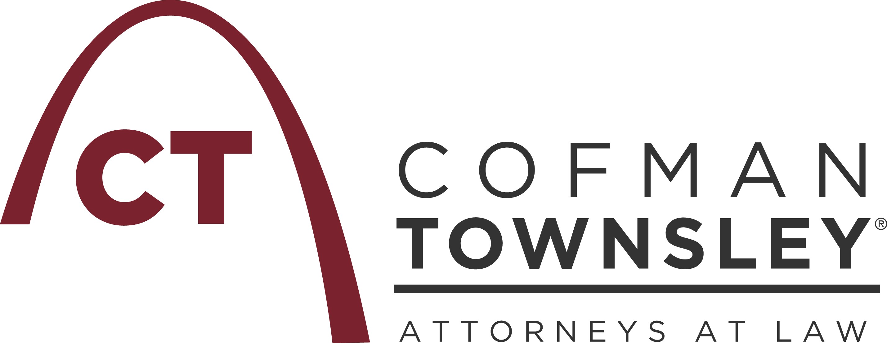 Cofman Townsley Attorneys At Law - Oval (2859x1108), Png Download