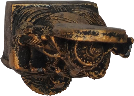 As A Gift This Statue Ganesh Representing One Of The - Coin Purse (709x467), Png Download