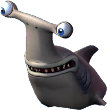 Hammerheadshark - Bronze Hammerhead Shark (375x376), Png Download