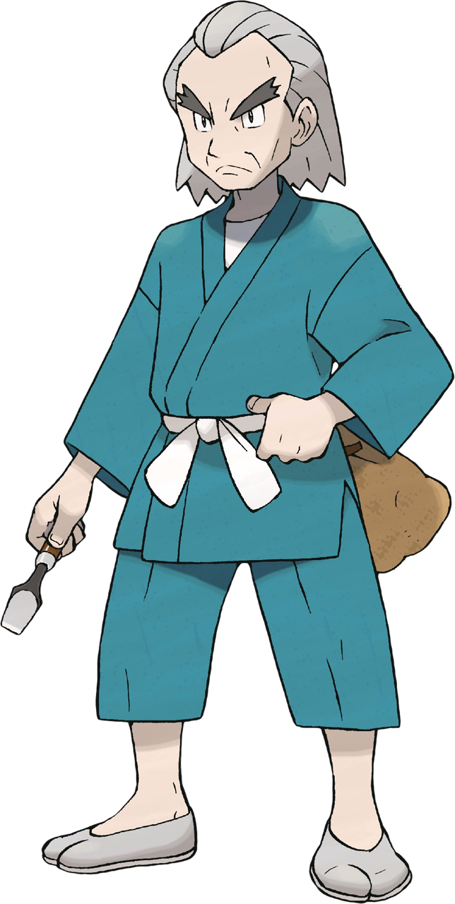 Old Man Pokemon Trainer (644x1280), Png Download