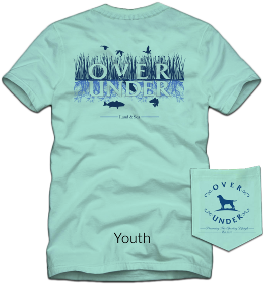 S/s Youth Reeds & Roots - Over Under (600x600), Png Download