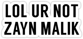 Like, Likers, And Quote Image - Lock Screen Zayn Malik (375x360), Png Download