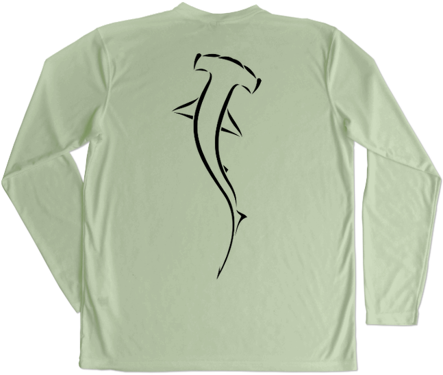 Hammerhead Shark Performance Build A Shirt - Atlantic Bluefin Tuna (650x582), Png Download