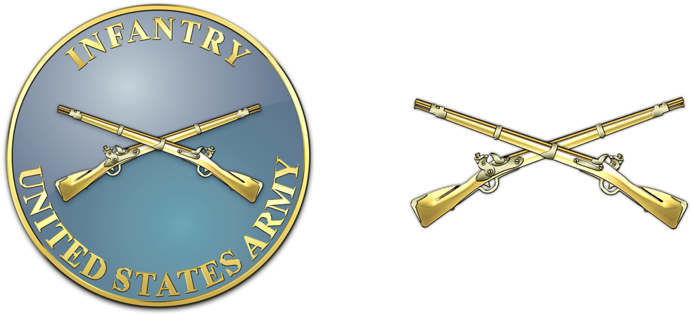 Us Army Infantry - Infantry (1214x491), Png Download