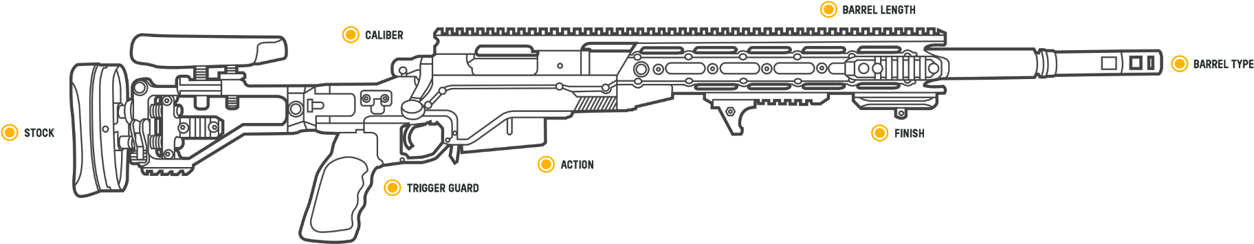 Gap Outline Tan Png Black Crossed Rifles Usmc - Assault Rifle (1920x535), Png Download