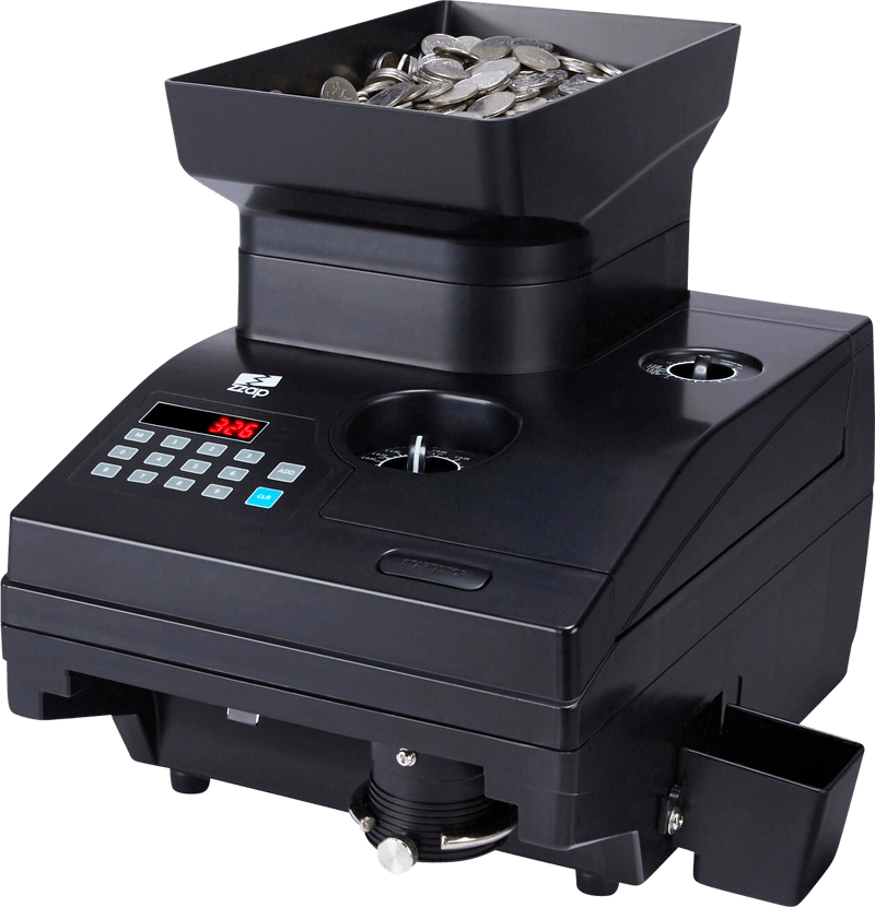 Ready For The New £1 Coin - Currency-counting Machine (800x830), Png Download