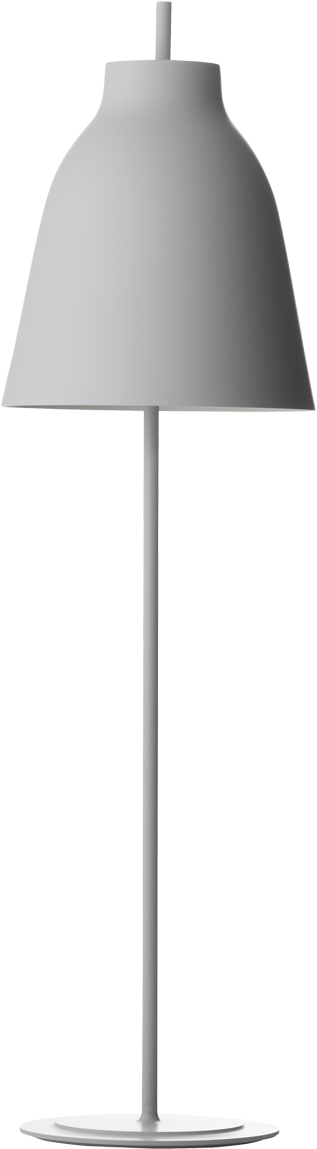 Caravaggio Floor Lamp, Matt Grey (930x1260), Png Download