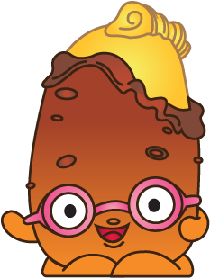 Peely Potato Art - Shopkins Peely Potato (400x400), Png Download