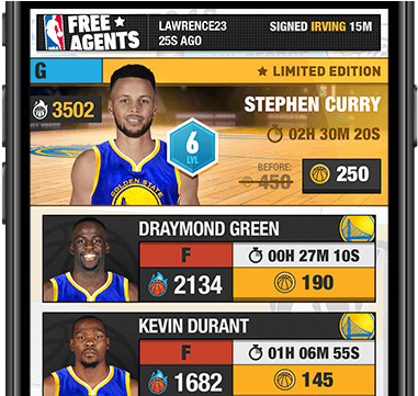 Golden State Warriors Nba Players - Nba (500x360), Png Download