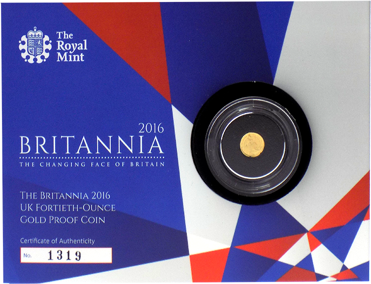 Pre-owned 2016 Uk Britannia Carded Proof 1/40oz Gold - London 2012 50p Sports Collection - Football (900x900), Png Download