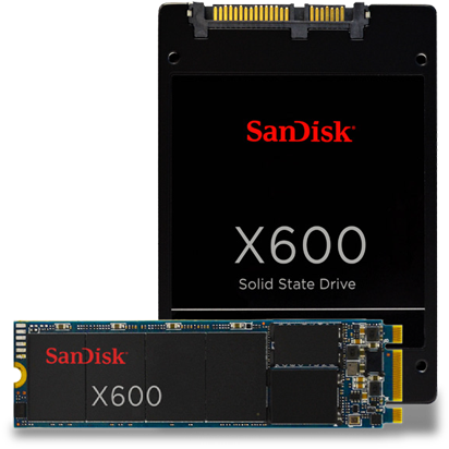 Sandisk X600 3d Nand Sata Ssd - Sandisk X600 (600x436), Png Download