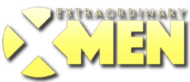 Extraordinary X-men Logo - Extraordinary X Men Logo (622x273), Png Download