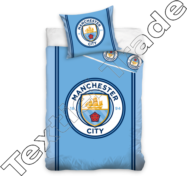 Manchester City Duvet Cover - Champion Illustration Manchester City Colouring Book (630x630), Png Download