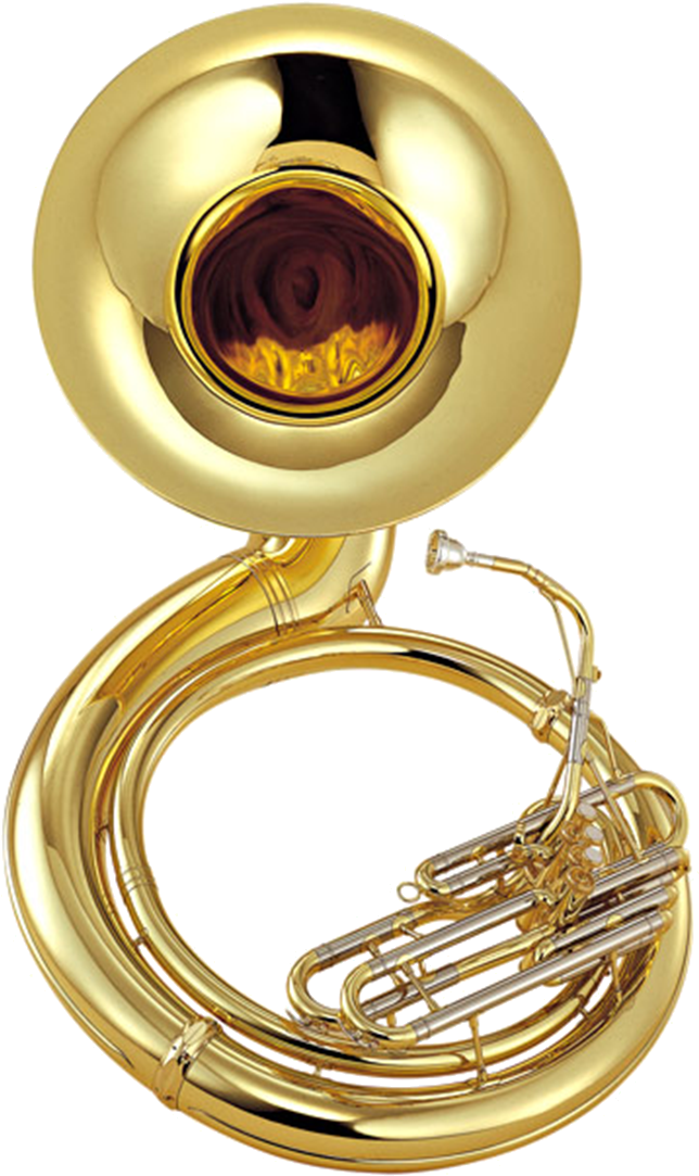 Sousaphone - Instrument That Wraps Around You (653x1097), Png Download