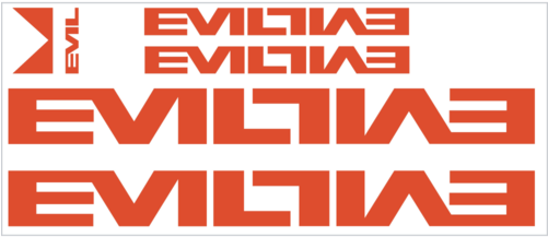 Evil Bikes Logo (500x296), Png Download