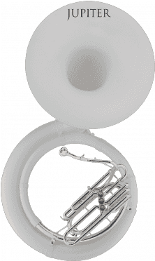 Jupiter Sousaphones Jsp1000sb - Jupiter Bbb Fiberglass Sousaphone With Case Jsp1000s (530x371), Png Download