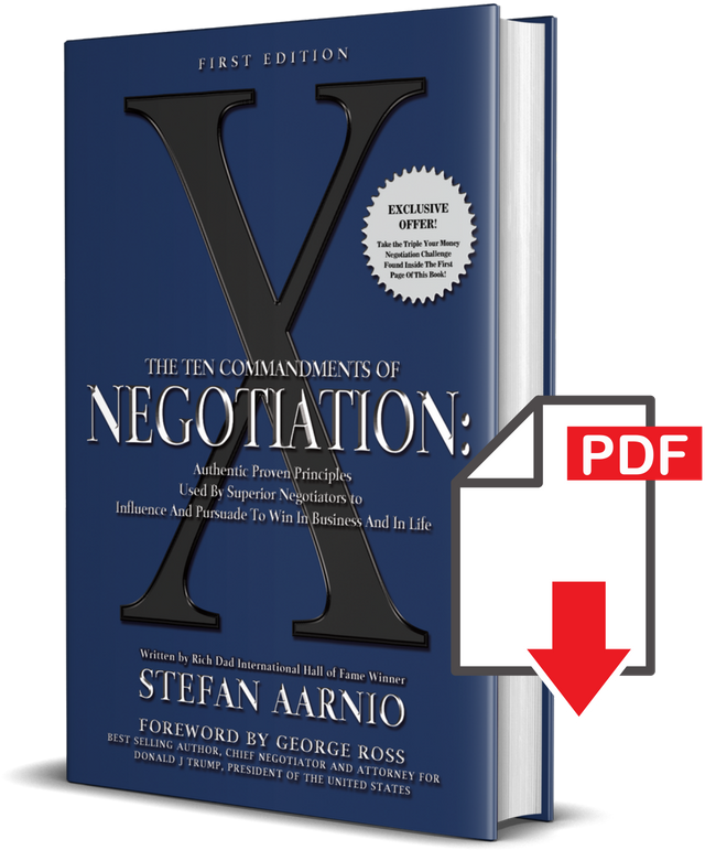 The Ten Commandments Of Negotiation E-book Pdf - The Close (aarnio Stefan) (800x800), Png Download