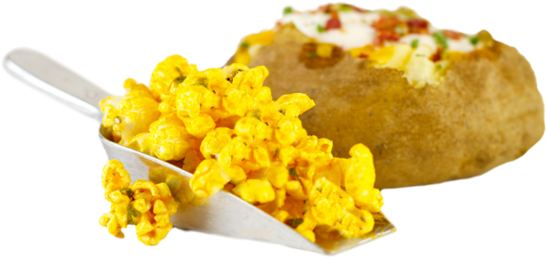 Baked Potato (800x373), Png Download