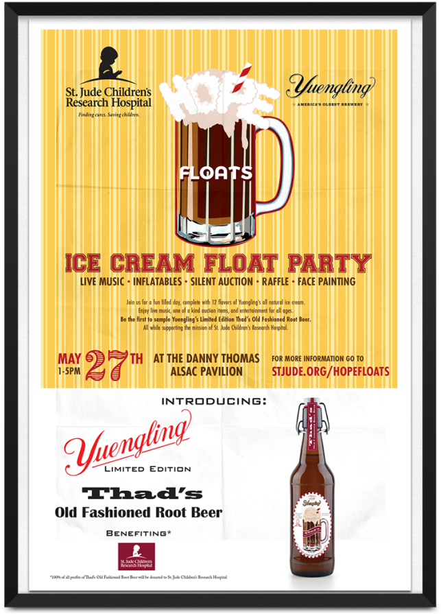 Hopefloatsflyer Poster Mockup - St Jude (1024x1024), Png Download