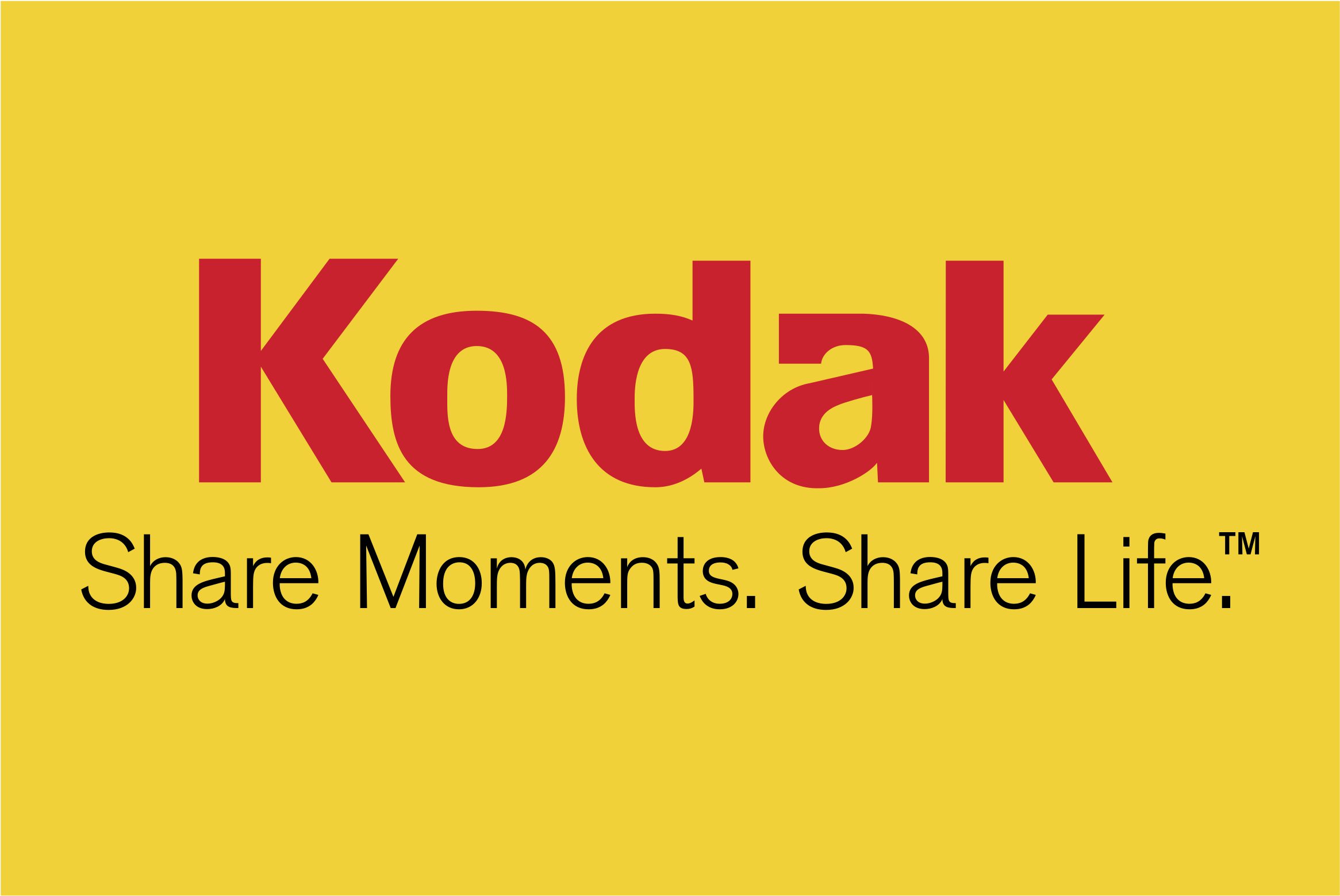 Kodak Logo Png Transparent - You Press The Button We Do The Rest Kodak (2400x2400), Png Download