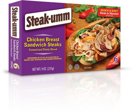 Steak Umm Steaks, Angus, Sliced - 10 Steaks, 15 Oz (466x391), Png Download