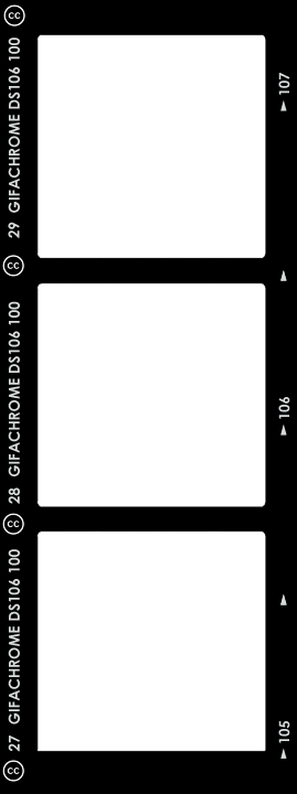 Gifachrome-striptemplate 100px - Gifachrome (270x720), Png Download
