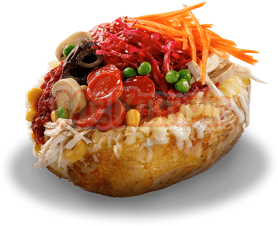 5 Toppings Mrkumpir® - Kumpir Png (1000x1000), Png Download