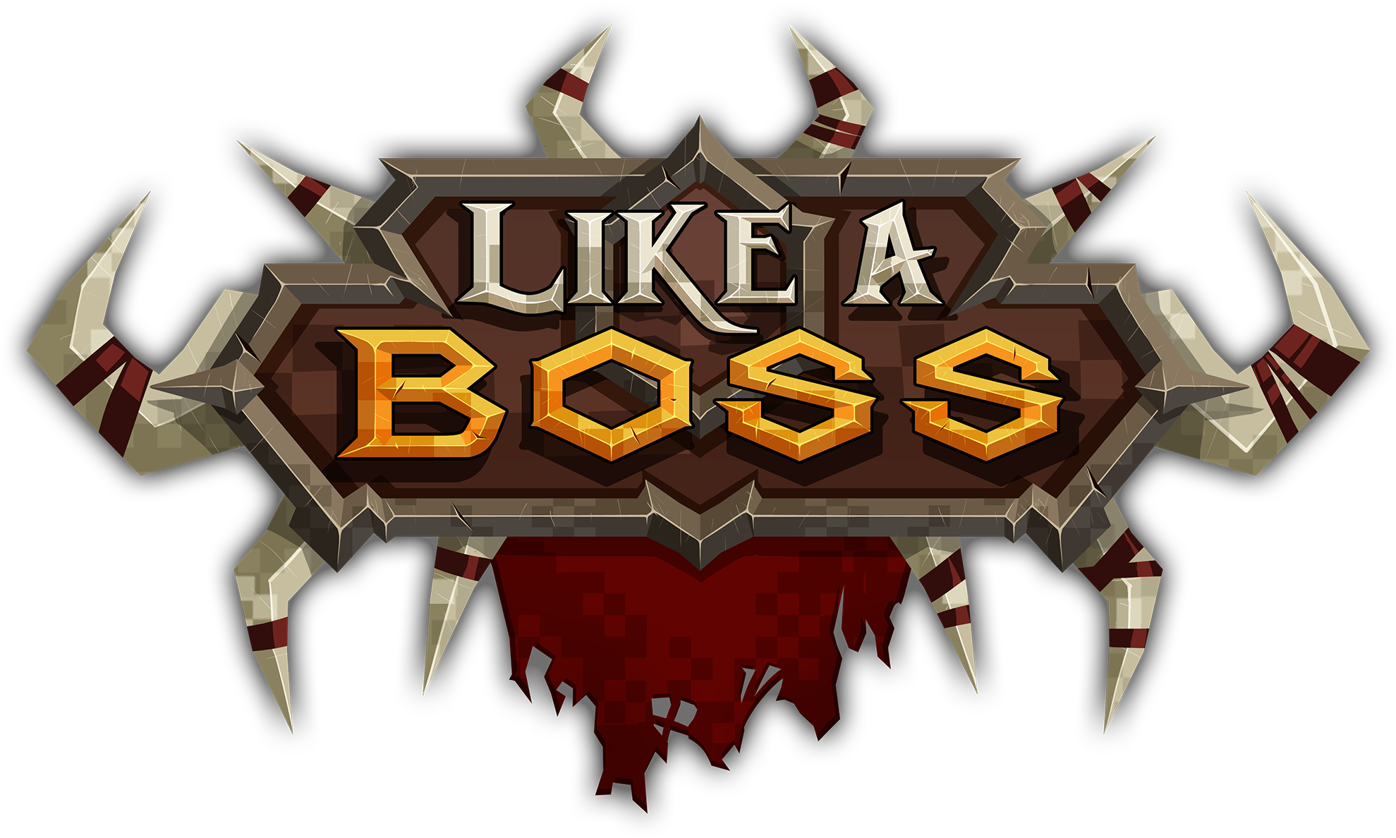 Logo - Like A Boss Game Png (2000x1689), Png Download
