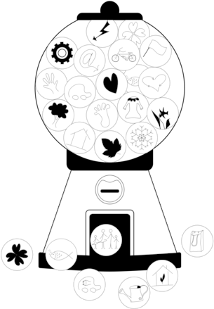 Computer Icons Symbol Cartoon Gumball Machine Droide - Clip Art (530x750), Png Download