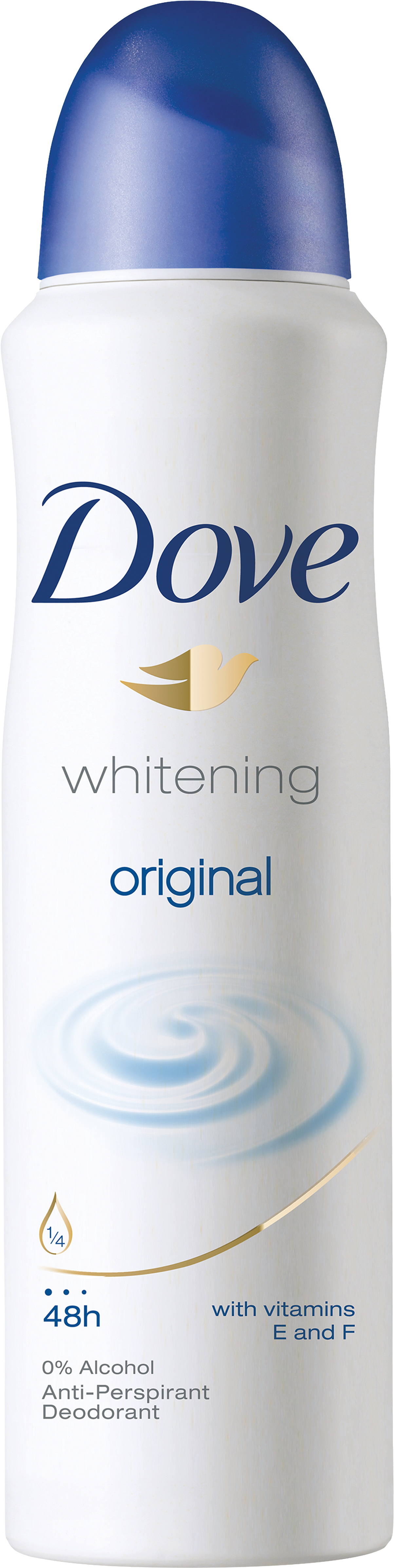Dove Whitening Original Deodorant 169ml (985x985), Png Download