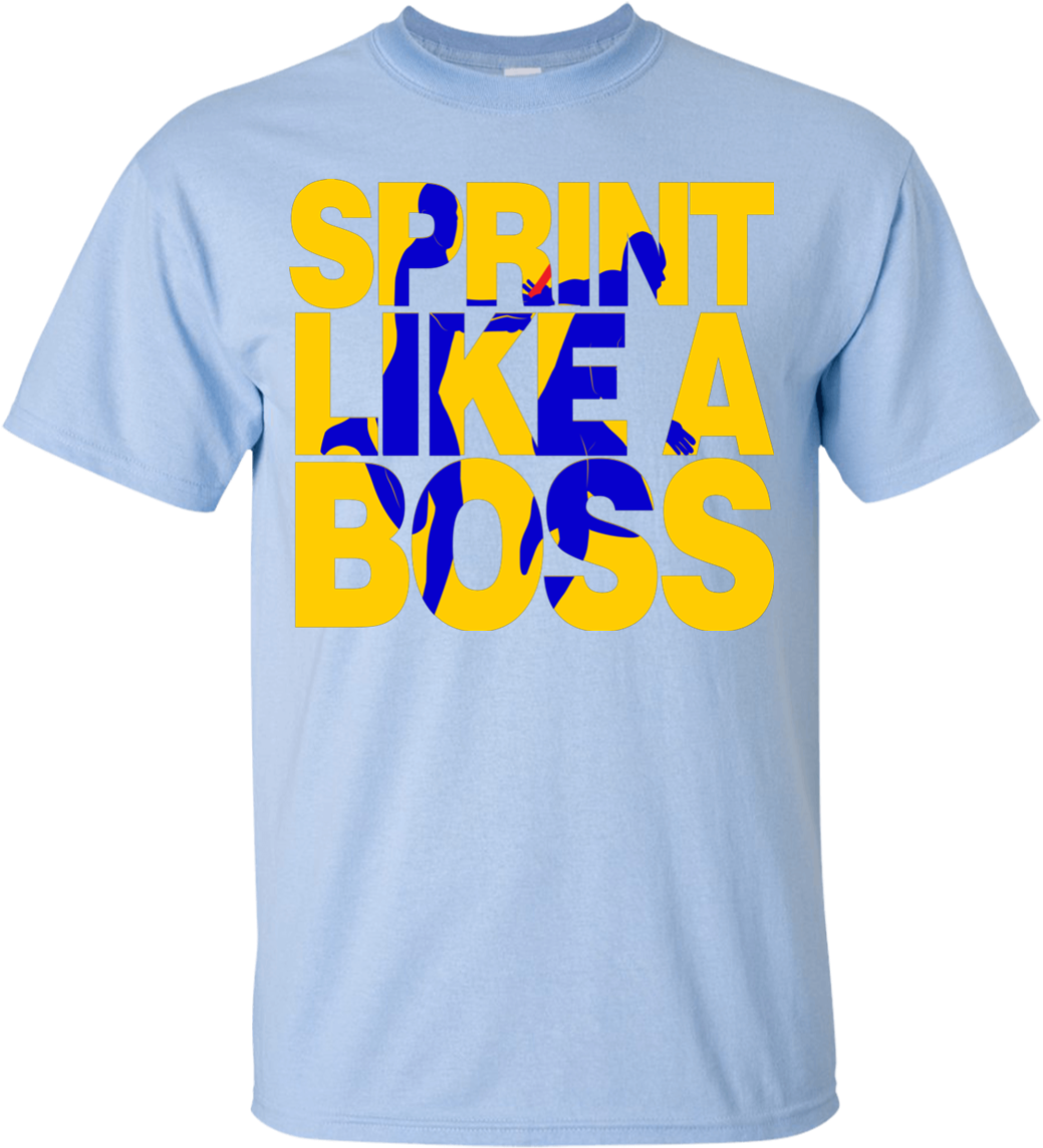 Sprint Like A Boss Boys Relay T-shirt - Crohn's Amp Colitis T Shirt - Being Strong (1155x1155), Png Download
