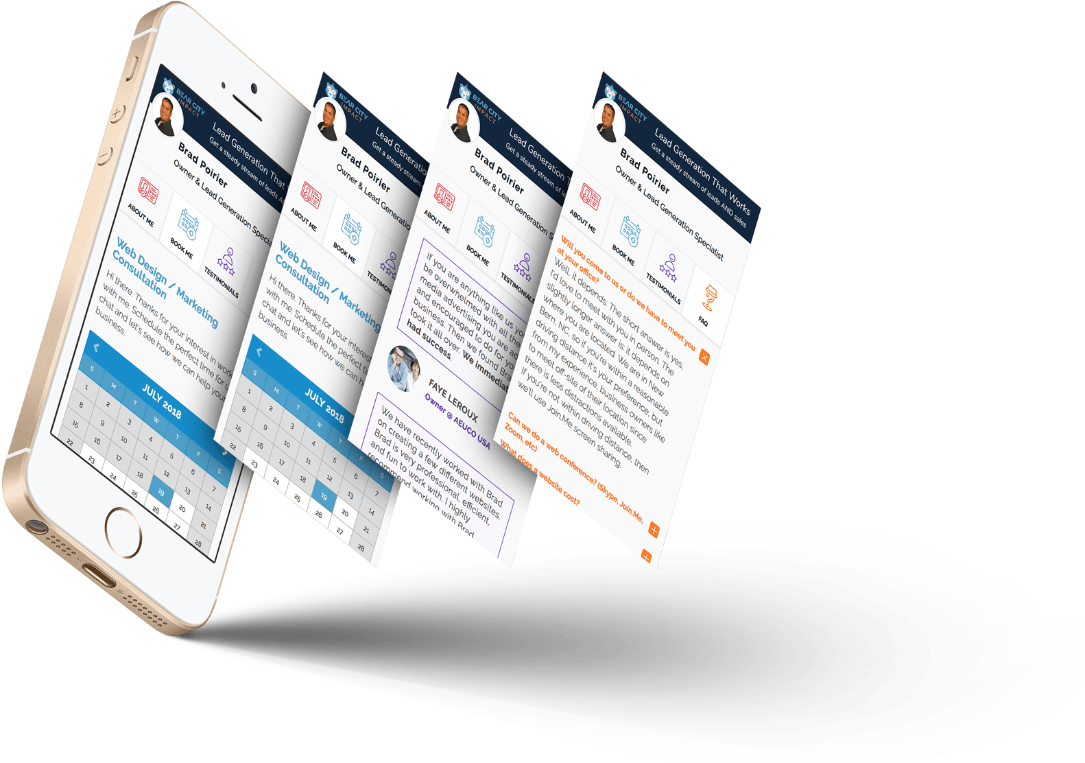 Free Online Scheduling App Book Like A Boss Software - Iphone (1920x1196), Png Download